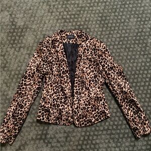 Leopard Print Women's Jacket